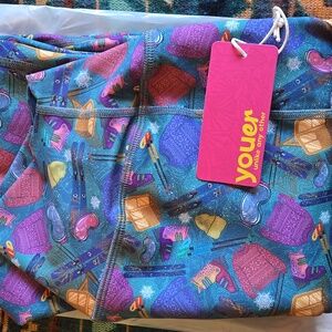 Youer Go There Ski Queen Fleece Leggings